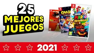 TOP 25 MEJORES JUEGOS de NINTENDO SWITCH en 2021 🏆