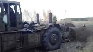 Роторный экскаватор ТМК-2 в работе