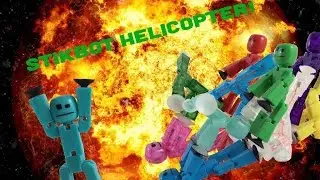 STIKBOT HELICOPTER!!! 