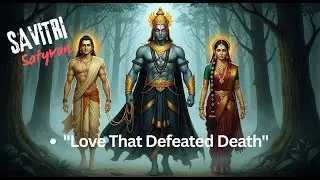 SAVITRI AND SATYAVAN #englishstory #folktales #indiastory