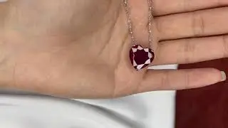 Колье из белого золота 585 пробы