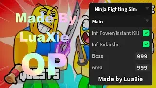 Ninja Fighting Simulator OP Script | Inf. Power, Inf. Rebirths