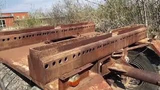 Капитальный ремонт трубоплетевозного прицепа-роспуска на ООО 