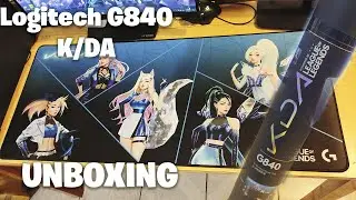 Logitech K/DA G840 Mousepad - Unboxing en Español (El Peor)
