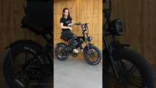 A Vânia ficou Supresa com essa bike 😱😍 #bicicletaeletrica