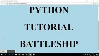 PYTHON - BATTLESHIP GAME