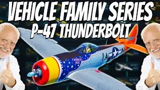 Playing EVERY P-47 Thunderbolt in War Thunder - Vehicle Family Series
