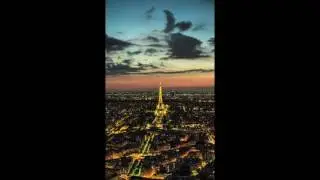 The city of lights enlightens - Sunset Timelapse Eiffel Tower