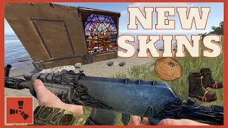 RUST New skins updated on May 25th | HQM AR,Capybara Rock,Adobe Door
