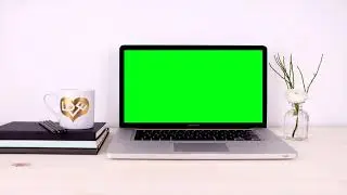 [No Copyright] Laptop Free green screen 