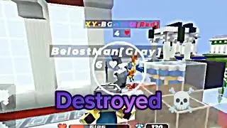 I fought a another RICH player 🗿|| BlockmanGo