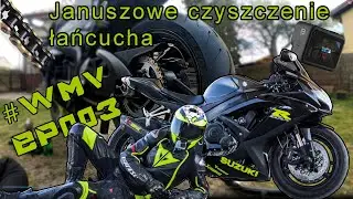 Januszowe czyszczenie łańcucha i test GoPro 8| #WMV Wiercik MotoVlog (III)