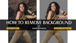 How to Remove Background in Photoshop l Fully Automatic