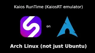 KaiOS RunTime Simulator on Arch Linux