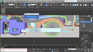 68 Modeling of main rear chassis component