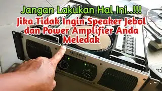 Memperbaiki Power Amplifier AXL AUDION A15SB Protek