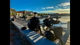 A bicycle tour to Luleå along EuroVelo 7