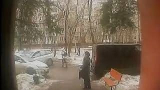 Дадаев выходит утром перед поездкой к Геремееву