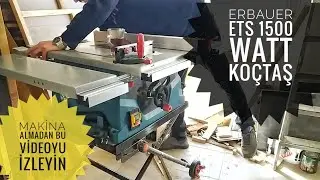 MAKİNAMİ SATİYORUM ARKADASLAR. ERBAUER ETS 1500 / KOÇTAŞ