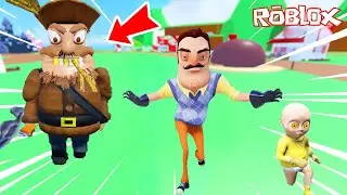 KING CRAZY FARMER 😱 Roblox Hello Neighbor Baby in Yellow Who's Your Daddy