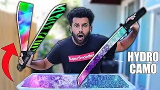 HYDRO Dipping DANGEROUS WEAPONS 4!! *INSANE DIY CUSTOM CAMOS*