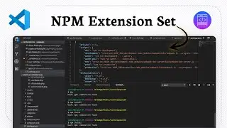 How to install NPM Extension in Visual Studio Code