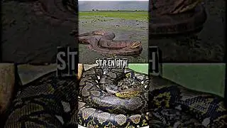 Green Anaconda VS Reticulated Python #anaconda #Python #trending #whoisstrongest #youtubeshorts
