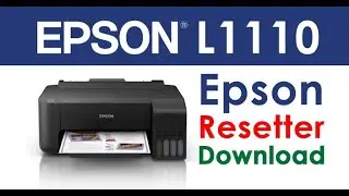 Cara Reset Printer Epson L1110 dengan Resetter Adjustment Program.