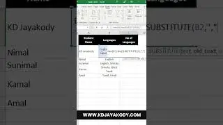 Excel Pro Trick: Count Comma Separated values in a Single Cell in Excel 