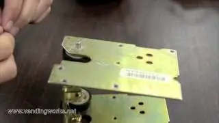 Mars VFM Validator, changing belts-provided by Vending Works