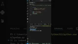 Python on Speed ⚡: 4. Basic Syntax Rules in Python