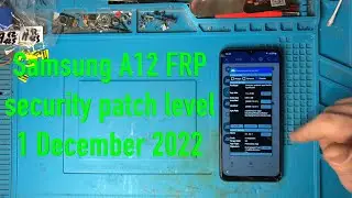 Samsung A12 Android 12 ,security patch level 1 December 2022 ,Package dissabler pro not supported