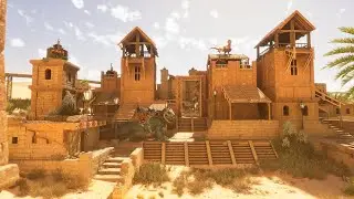 Taming the Legendary Phoenix to Rule Over Our Desert Ruins Base in ARK: Survival Ascended!