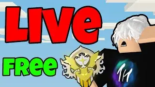 🔴Roblox Bedwars🔴Grinding Season 6❗Battle Pass Giveaway At 10k Subs❗