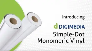 Simple-Dot Monomeric Vinyl for Solvent, Eco-Solvent, Latex, & UV-Curable
