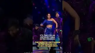 BOLLYWOOD'S PARAM SUNDARI #KRITISANNON AT IIFA 2024!