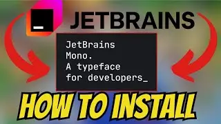 How To INSTALL JetBrains Mono Font In VSCode! [QUICK & EASY 2026]