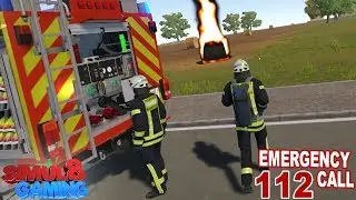 FARM FIRE! - Emergency Call 112: Firefighting Simulation - Ep.5 (English)