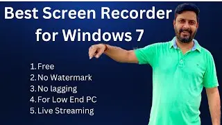 Best screen recorder for windows 7