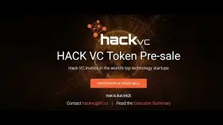 Let's take part to earn your bonus 40% Phase 1 from HACK VC Token Pre-sale