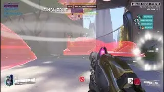 Lava Parkour Numbani classic, all zones and heros, time-2:47