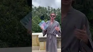Как я провожу своё утро на Бали?  #бали #saluki #street