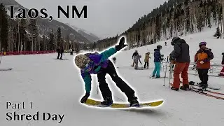 Snowboarding at Taos Ski Valley! - Taos, New Mexico