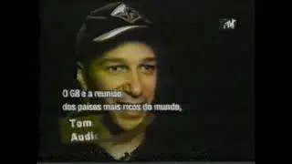 Tom Morello and Tim Commerford - G8 Campagne - MTV Brasil (2005) (Video)