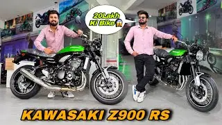INDIA'S MOST Expensive Z900 RS worth ₹20 Lacs | KAWASAKI Z900 RS Detailed Review | Exhaust Sound