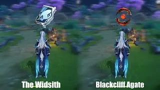 How Much Different Is There Between The Widsith Vs Blackcliff Agate For Neuvillette?