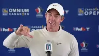 Rory McIlroy Thursday Flash Interview 2024 RBC Canadian Open © PGA Tour
