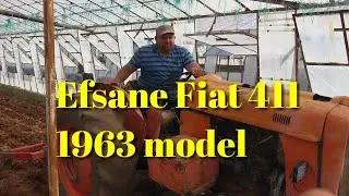 Fiat 411 ile patlıcan yeri hazırlığı Serik Çakallık