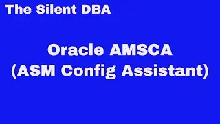 Oracle ASMCA