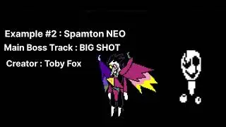 Gaster’s theme in the Freedom Motif in Fanmade Deltarune tracks